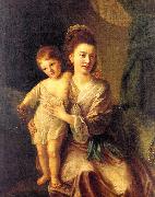 Nathaniel Hone Anne Gardiner with her Eldest Son, Kirkman oil painting picture wholesale